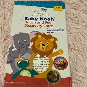 Baby Einstein touch and feel animal cards